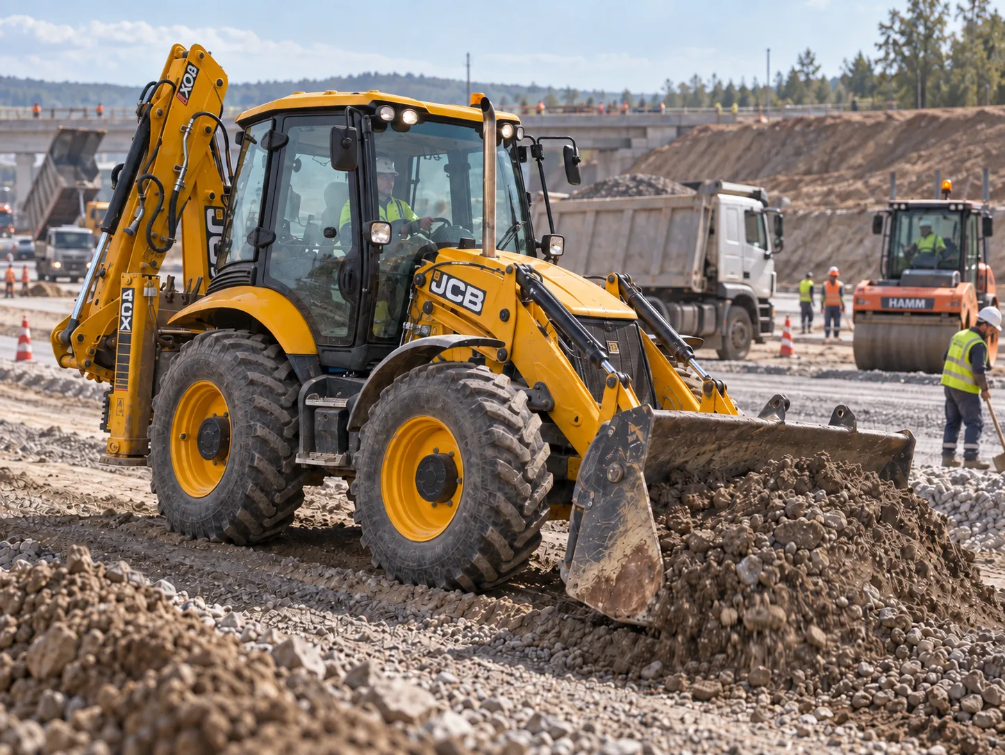 Экскаватор-погрузчик JCB 4CX