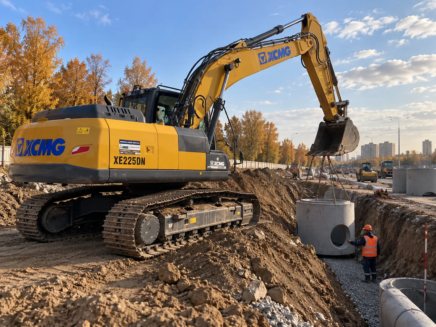 Экскаватор XCMG XE225DN